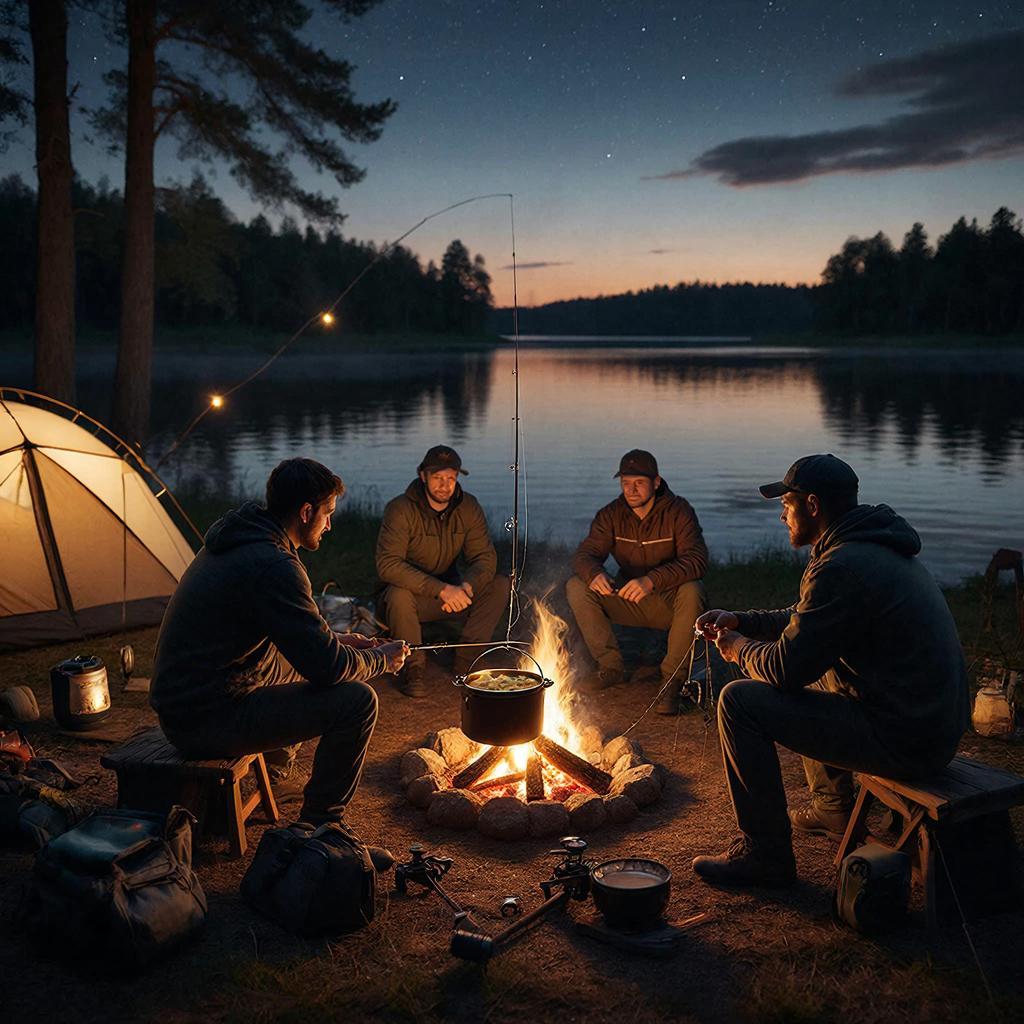 Рыбалка с ночёвкой как особый формат отдыха